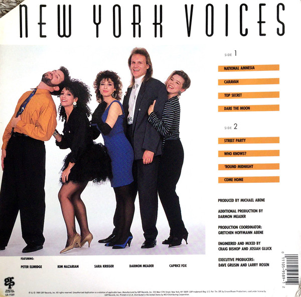 New York Voices - New York Voices (LP, Album)