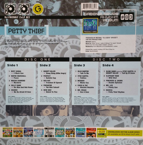 Various - Petty Thief (2xLP, Comp)