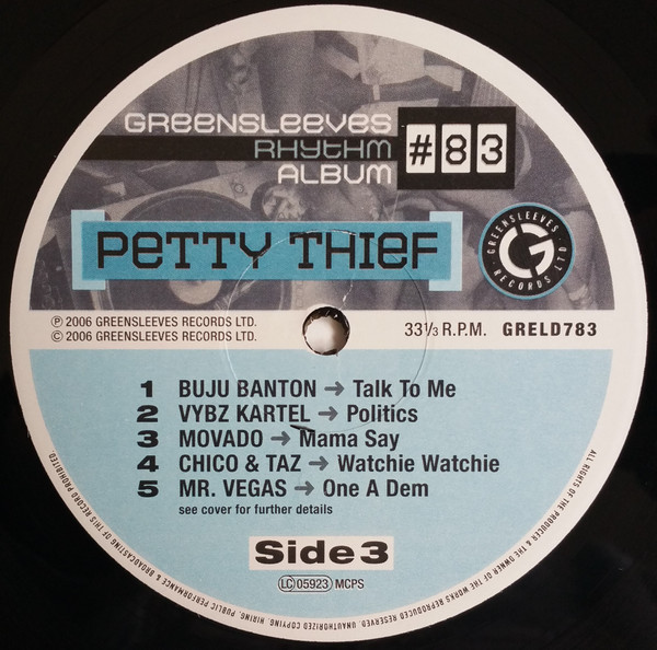 Various - Petty Thief (2xLP, Comp)