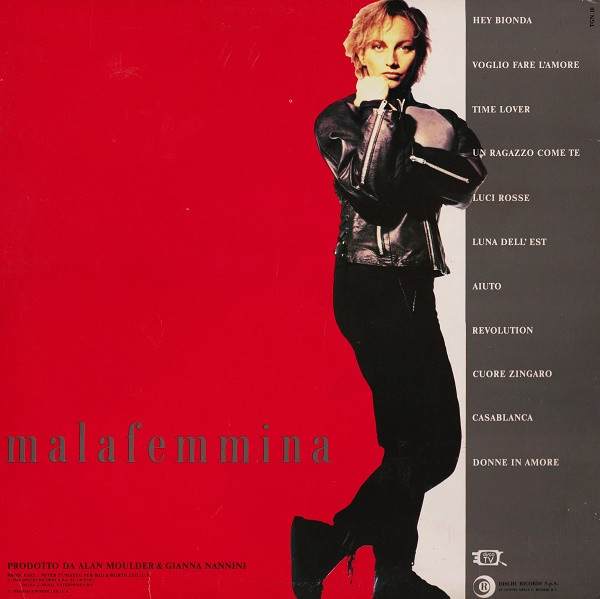 Gianna Nannini - Malafemmina (LP, Album)