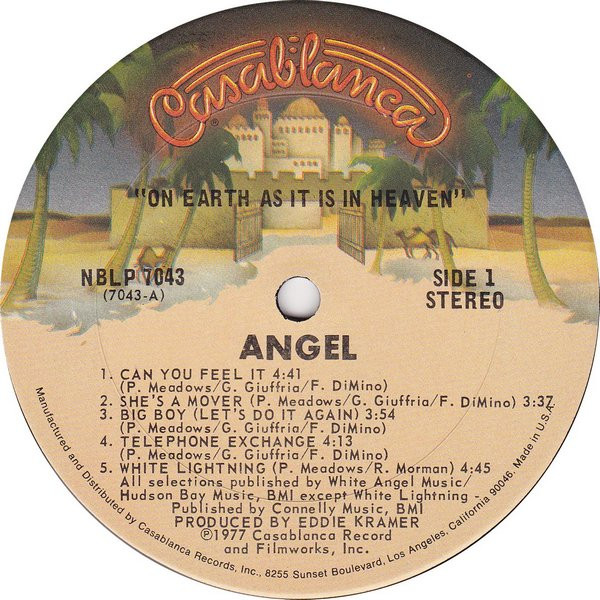 Angel (24) - On Earth As It Is In Heaven (LP, Album)