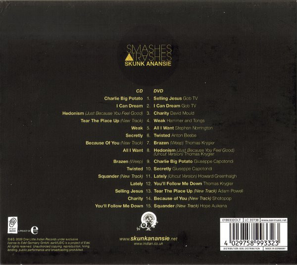 Skunk Anansie - Smashes & Trashes (CD, Comp, RM + DVD-V, Comp)