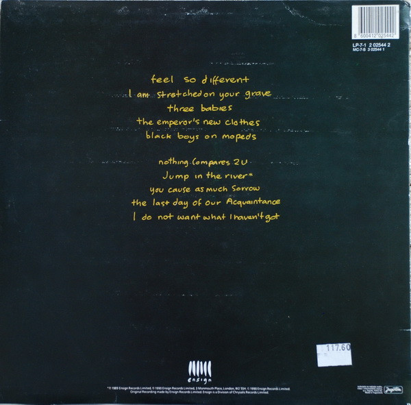 Sinéad O'Connor - I Do Not Want What I Haven't Got (LP, Album)