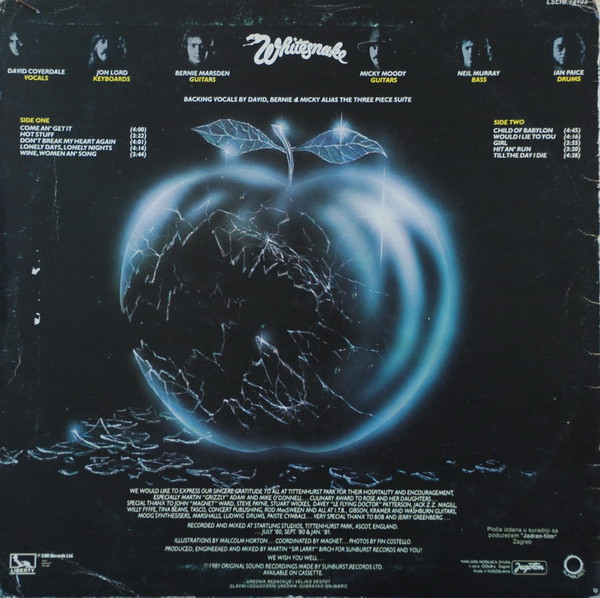 Whitesnake - Come An' Get It (LP, Album)