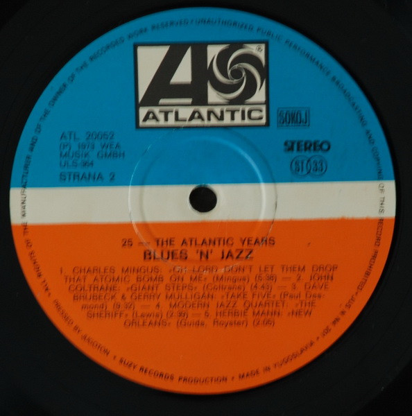 Various - Blues 'N' Jazz (LP, Comp, RE)