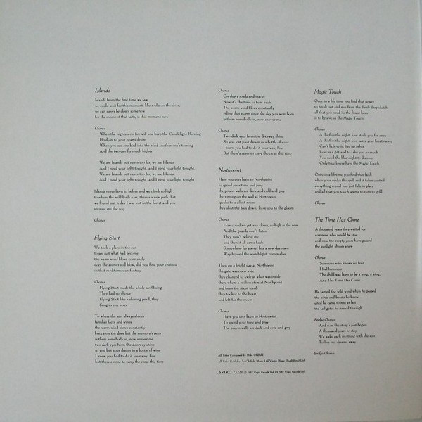 Mike Oldfield - Islands (LP, Album)