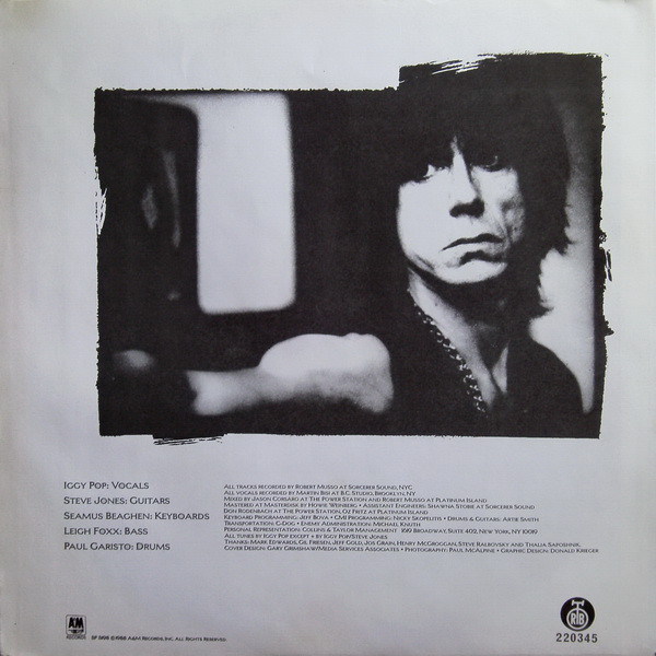 Iggy Pop - Instinct (LP, Album)