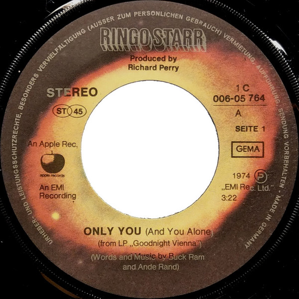 Ringo Starr - Only You (7