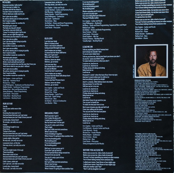 Eric Clapton - Journeyman (LP, Album, Gat)