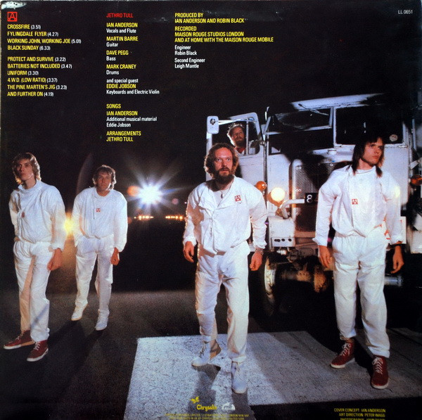 Jethro Tull - A (LP, Album, Red)