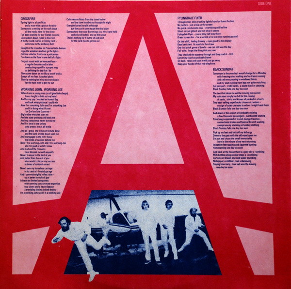 Jethro Tull - A (LP, Album, Red)