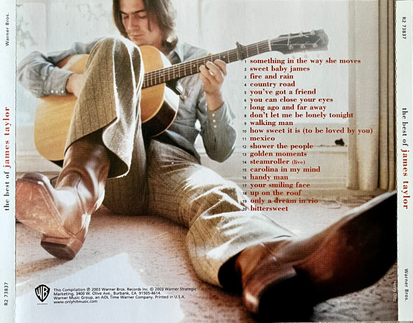 James Taylor (2) - The Best Of James Taylor (CD, Comp, RP)