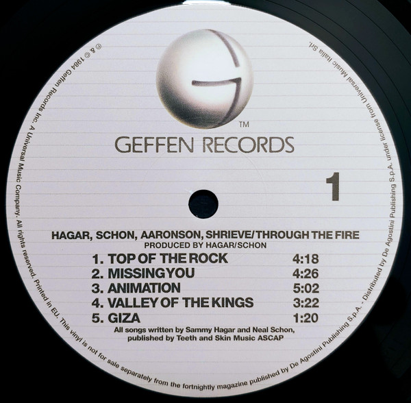 Hagar, Schon, Aaronson, Shrieve* - Through The Fire (LP, Album, RE, 180)