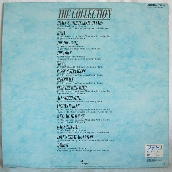 Ultravox - The Collection (LP, Album, Comp, RE)