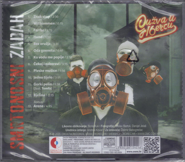 GuÅ¾va U 16-ercu - Smrtonosni Zadah (CD, Album)