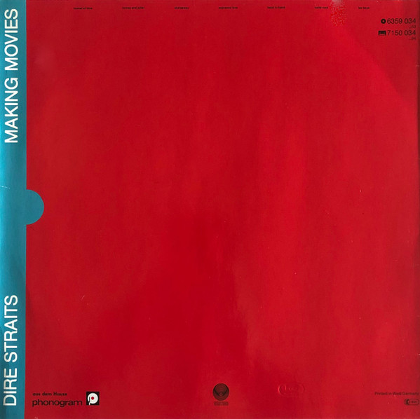 Dire Straits - Making Movies (LP, Album, Spa)