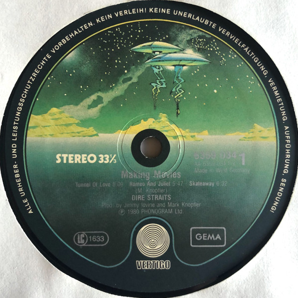 Dire Straits - Making Movies (LP, Album, Spa)