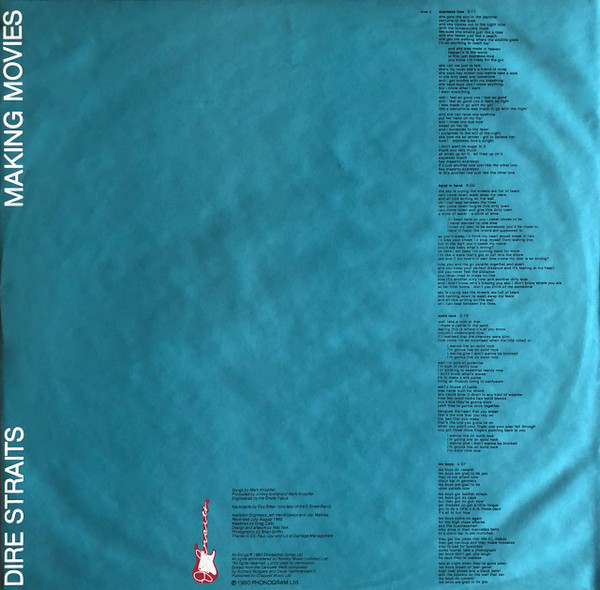 Dire Straits - Making Movies (LP, Album, Spa)