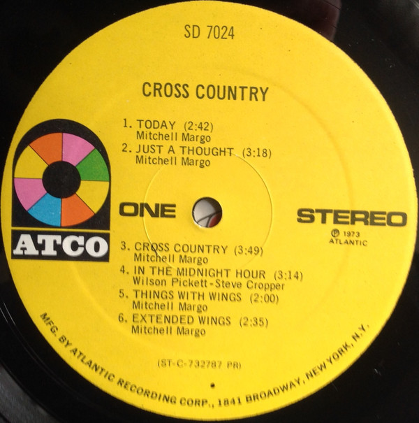 Cross Country - Cross Country (LP, Album, Pre)