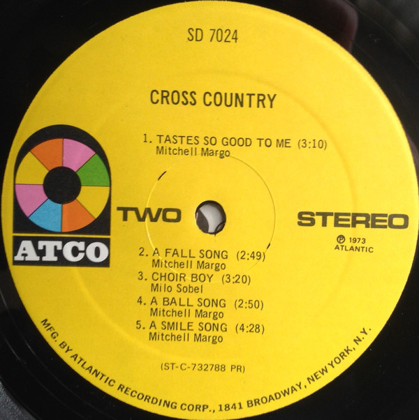 Cross Country - Cross Country (LP, Album, Pre)