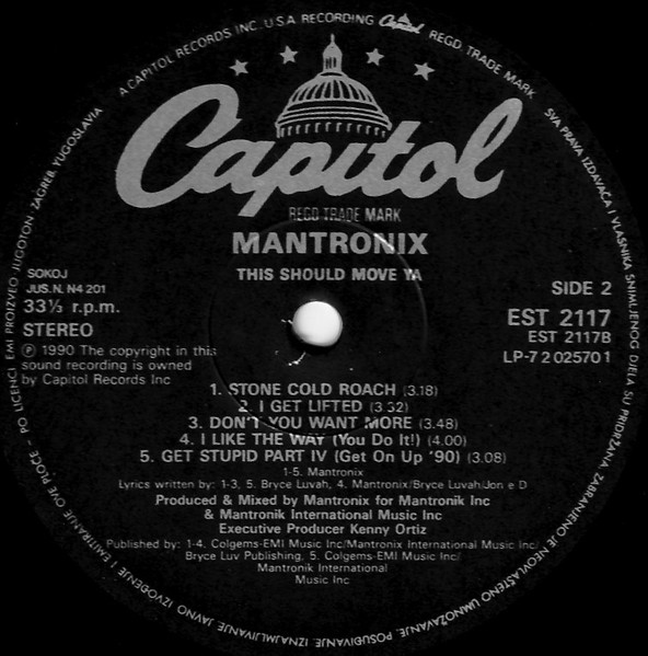 Mantronix - This Should Move Ya (LP, Album)