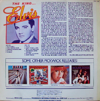 Elvis* - The King...Elvis (LP, Comp)