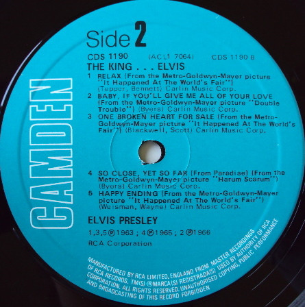Elvis* - The King...Elvis (LP, Comp)