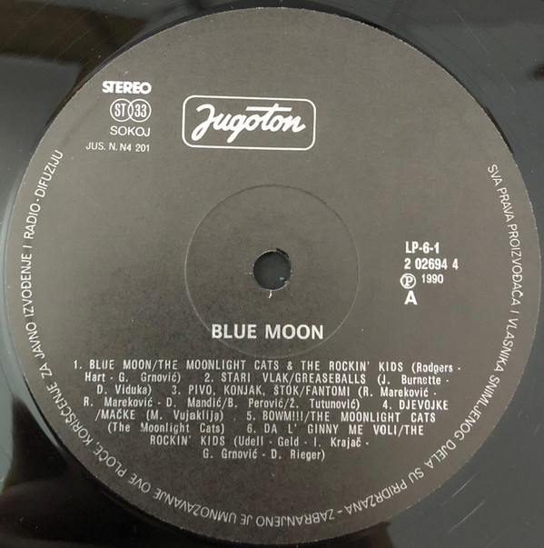 Various - Blue Moon (LP, Album)