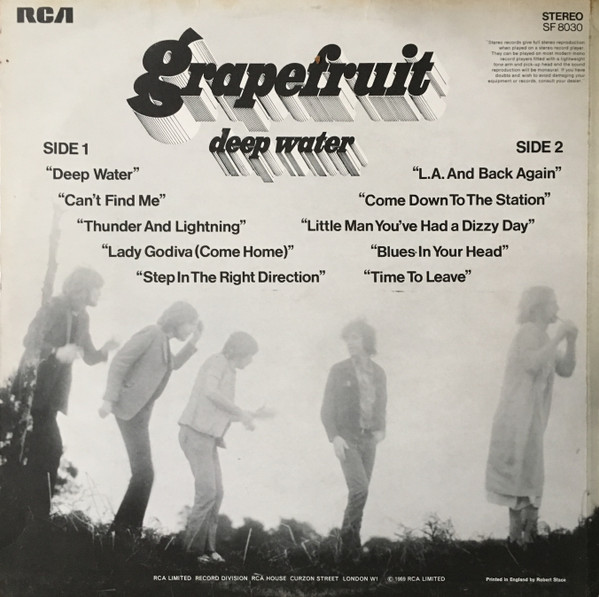 Grapefruit - Deep Water (LP, Album)