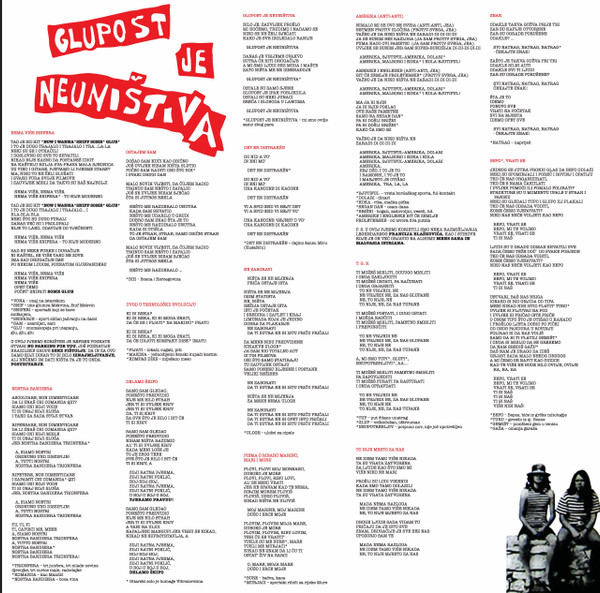 Kud Idijoti - Glupost Je NeuniÅ¡tiva (LP, Album, RE, RM)