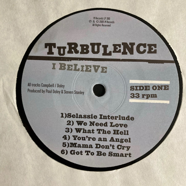 Turbulence (4) - I Believe (LP, Album)