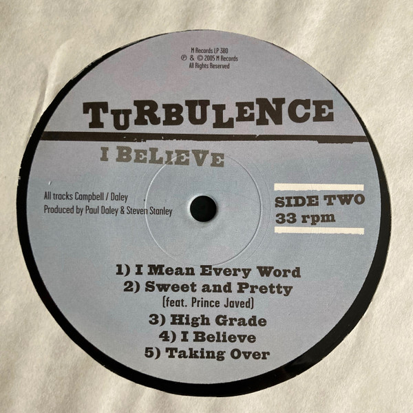 Turbulence (4) - I Believe (LP, Album)