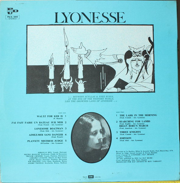 Lyonesse - Lyonesse (LP)