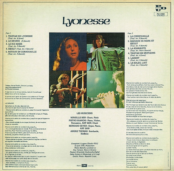 Lyonesse - Tristan De Lyonesse (LP, Album)