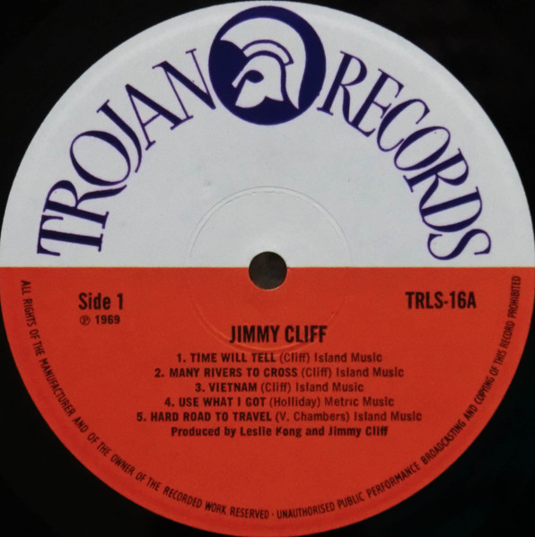 Jimmy Cliff - Jimmy Cliff (LP, Album)