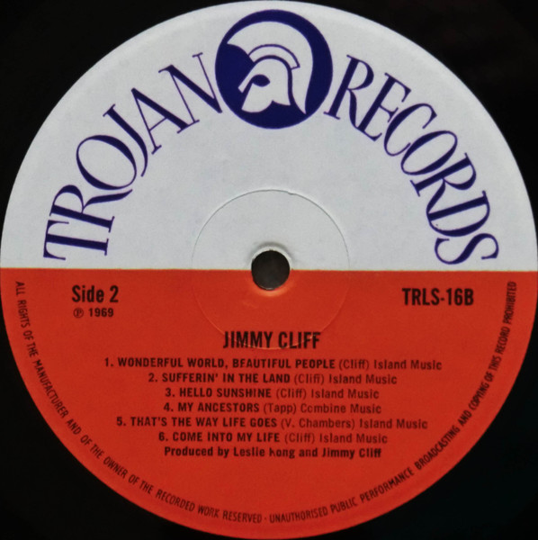 Jimmy Cliff - Jimmy Cliff (LP, Album)