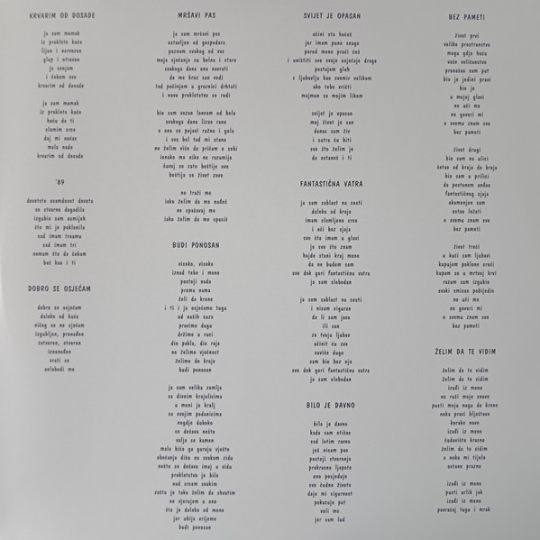 Majke - Razdor (LP, Album, RE, RM)