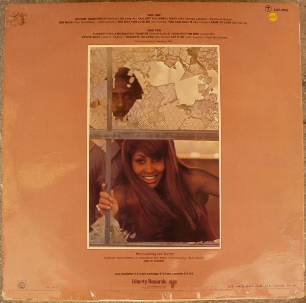 Ike & Tina Turner - Workin' Together (LP, Album)
