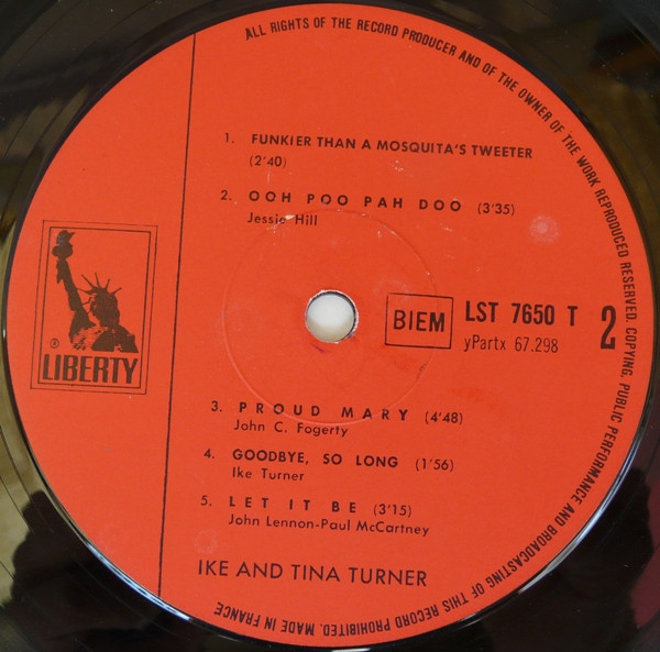 Ike & Tina Turner - Workin' Together (LP, Album)