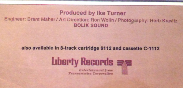 Ike & Tina Turner - Workin' Together (LP, Album)