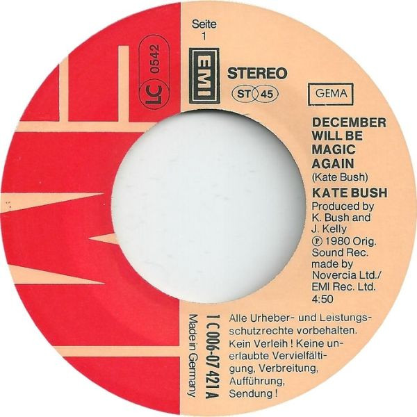 Kate Bush - December Will Be Magic Again (7