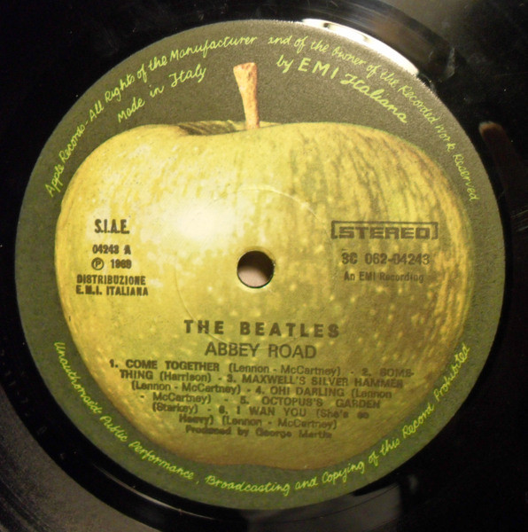 The Beatles - Abbey Road (LP, Album, RP)
