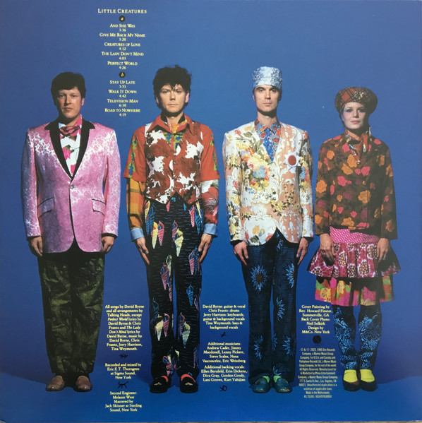 Talking Heads - Little Creatures (LP, Album, RE)
