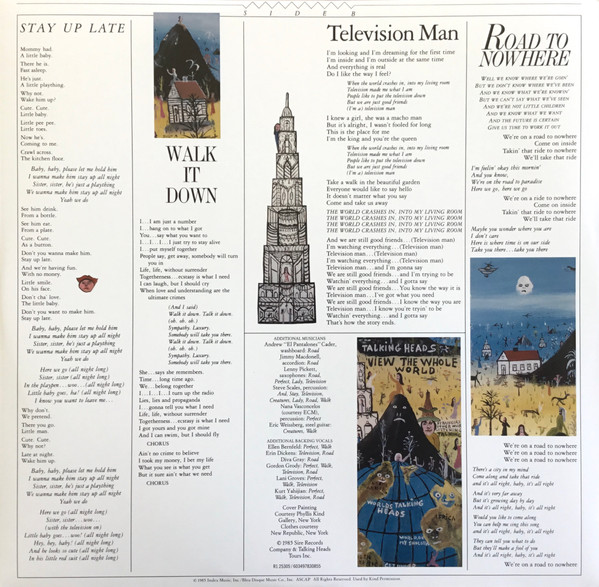 Talking Heads - Little Creatures (LP, Album, RE)