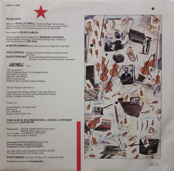 Eurythmics - Touch (LP, Album)