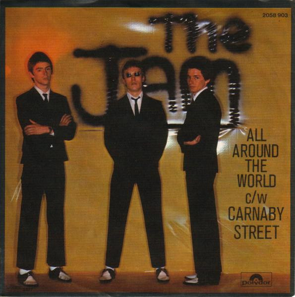 The Jam - All Around The World c/w Carnaby Street (7