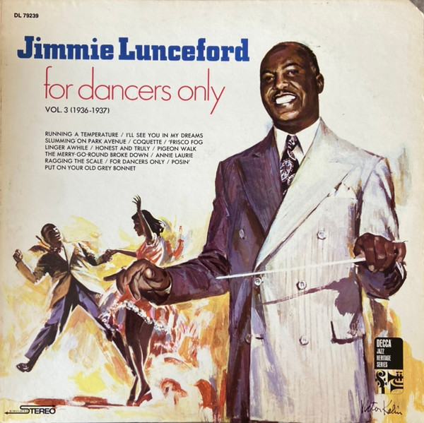 Jimmie Lunceford - For Dancers Only  (Vol. 3 1936-1937) (LP, Comp, RE)