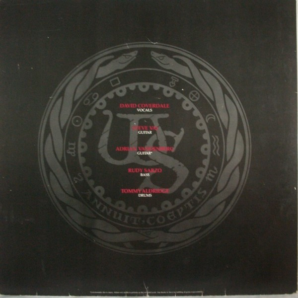 Whitesnake - Slip Of The Tongue (LP, Album)