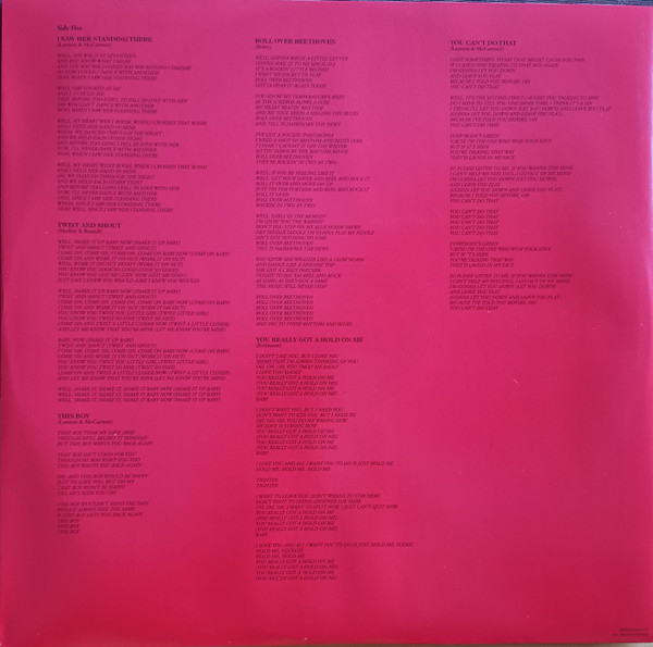 The Beatles - 1962-1966 (3xLP, Comp, Ltd, Mixed, RE, RM, Hal)