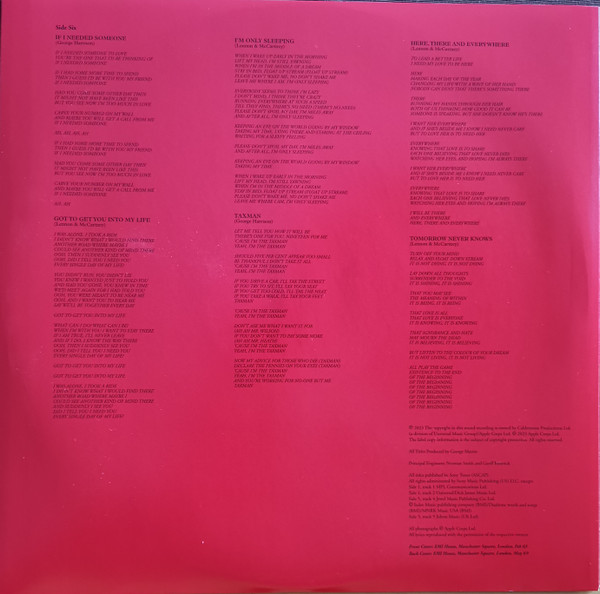 The Beatles - 1962-1966 (3xLP, Comp, Ltd, Mixed, RE, RM, Hal)